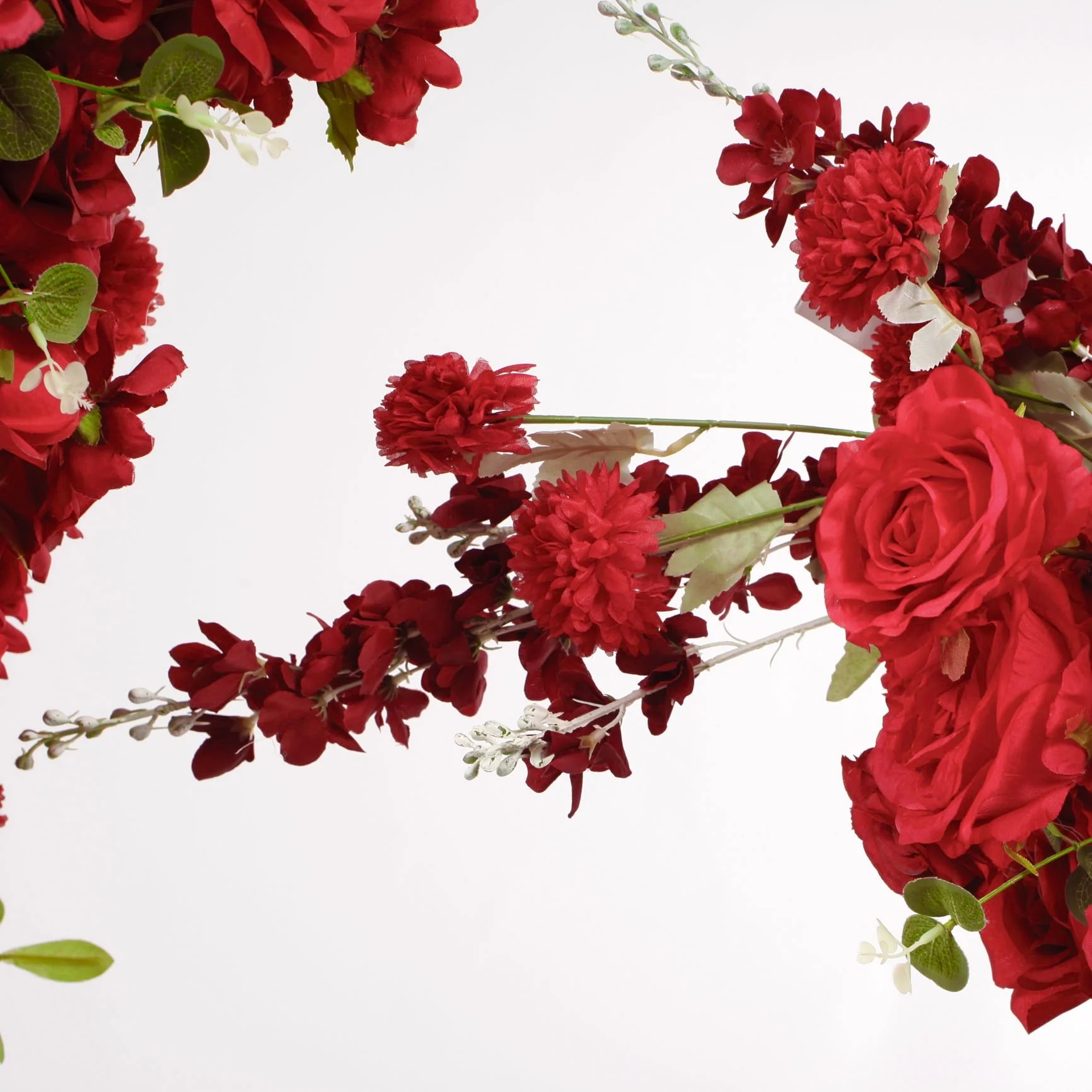 Crescent Arch Flower Panels - Red (2pc) - Image 5