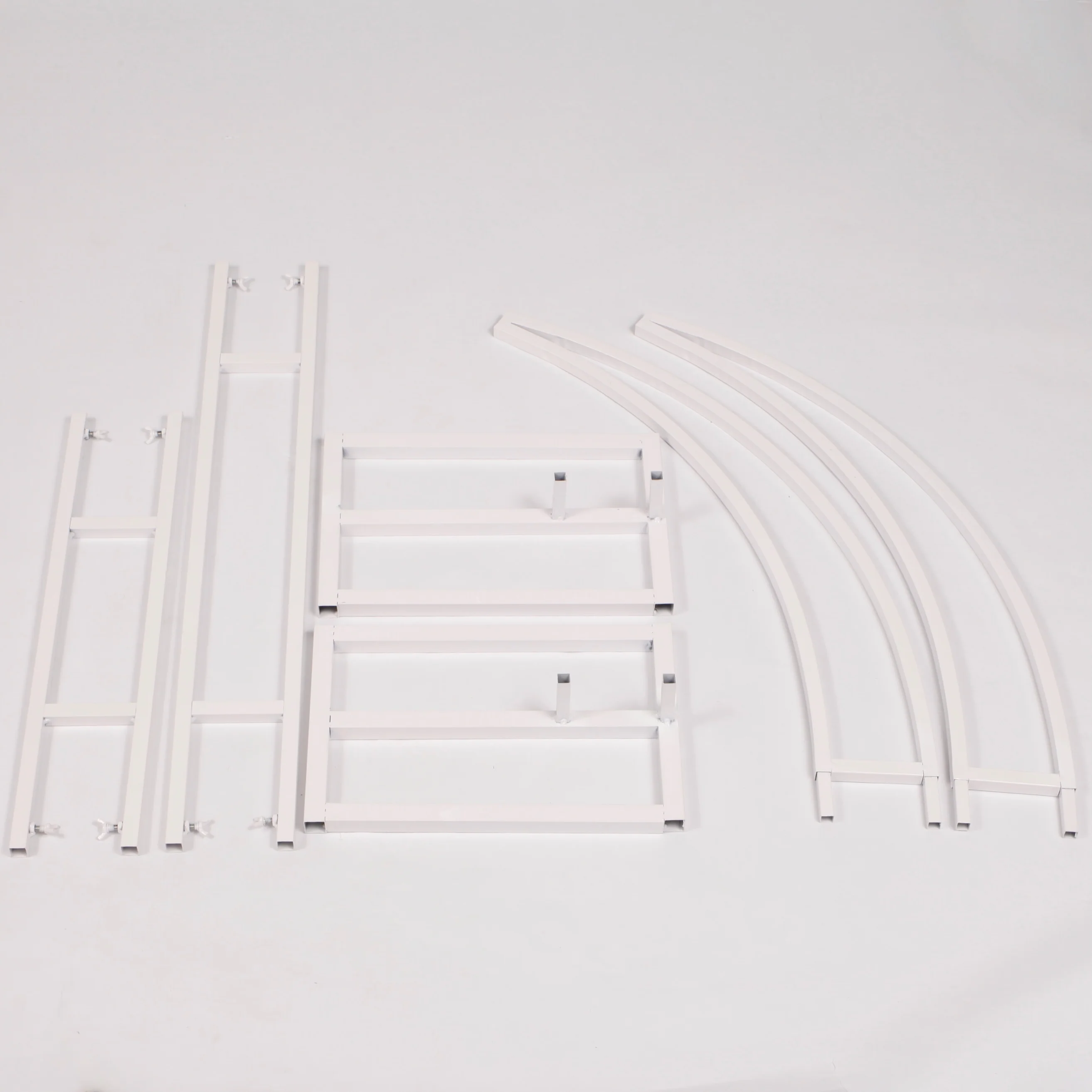 Crescent Arch Flower Frame PACKAGE - White (2pc) - Image 6