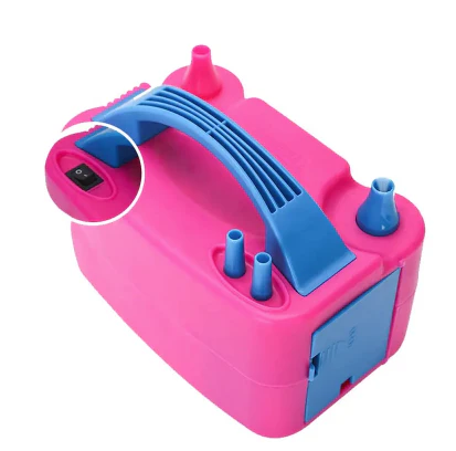 Electric Balloon Pump Inflator High Power Air Blower Portable 2 Nozzle - Image 5