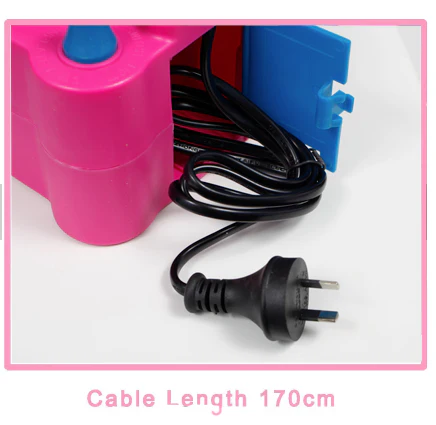 Electric Balloon Pump Inflator High Power Air Blower Portable 2 Nozzle - Image 6