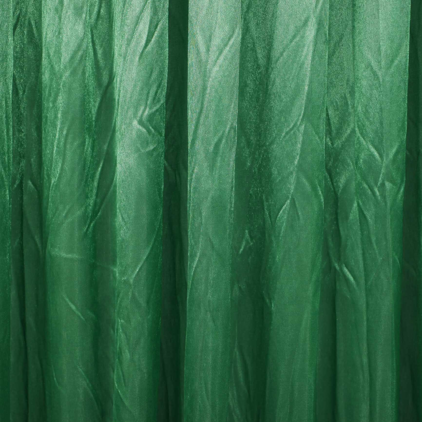 CLEARANCE Ice Silk Satin Backdrops - No Swag - Dark Green (3x3m) - Image 2