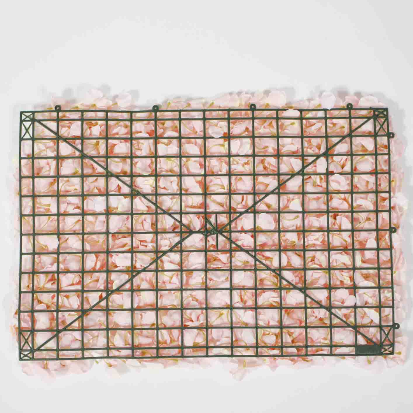 CLEARANCE Flower Wall Panel - Hydrangea - Blush - Image 3