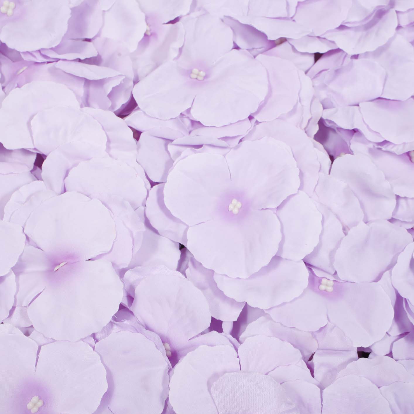 CLEARANCE Flower Wall Panel - Hydrangea - Lavender Purple