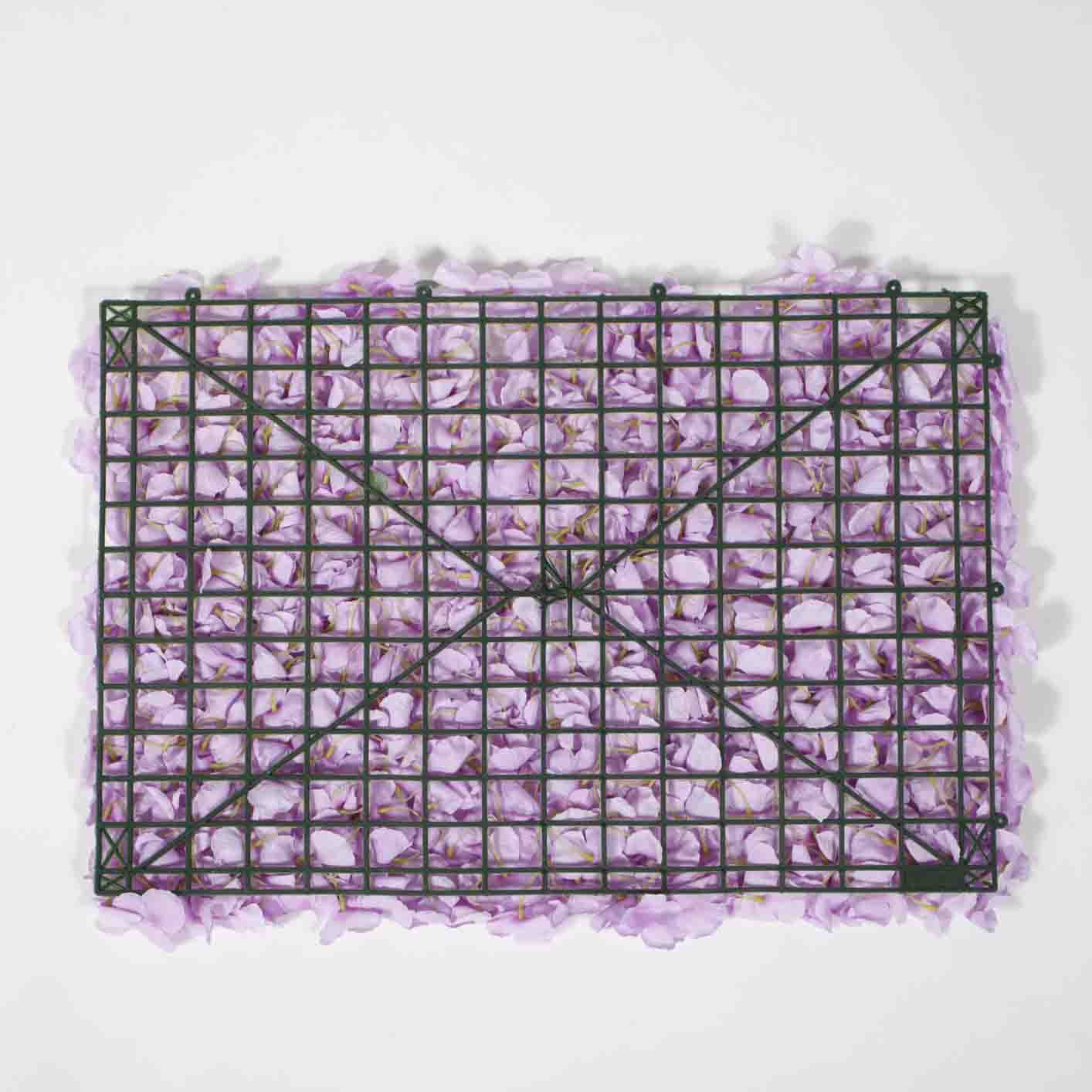CLEARANCE Flower Wall Panel - Hydrangea - Lavender Purple - Image 3