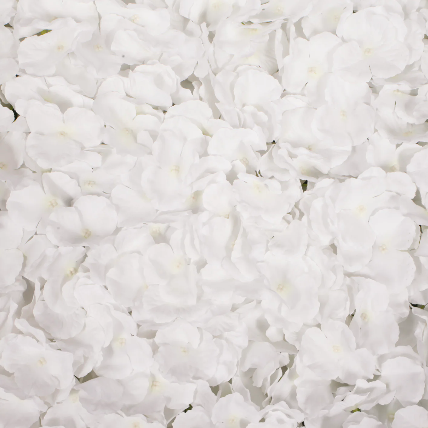 Flower Wall Panel - Hydrangea - White