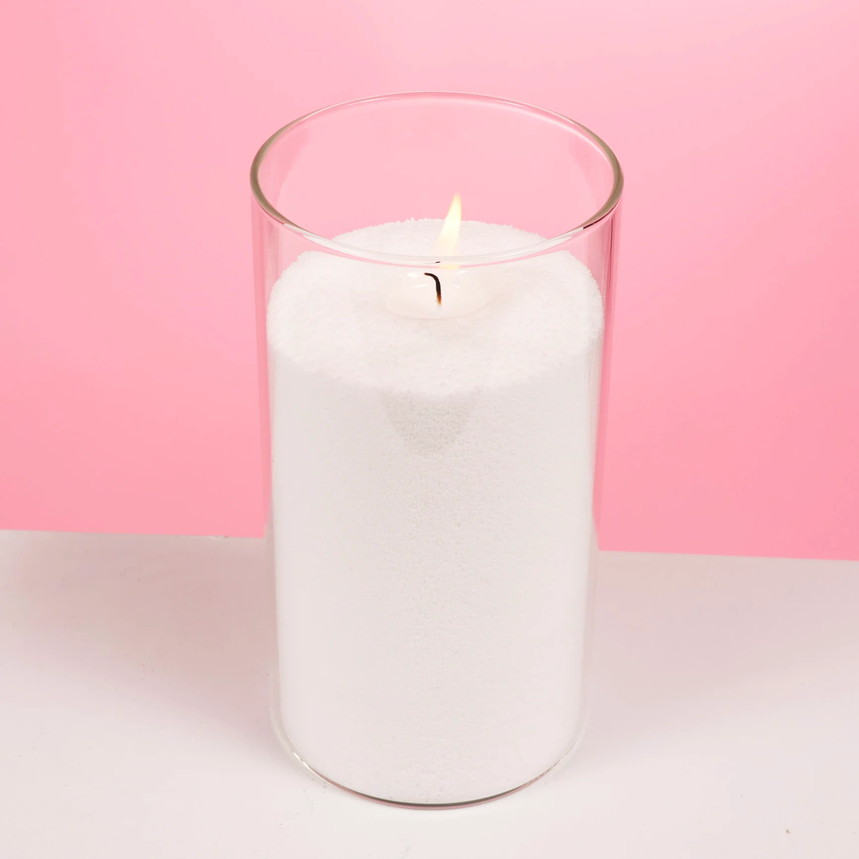Glass Cylinder Vase (8x15cm) - Image 3