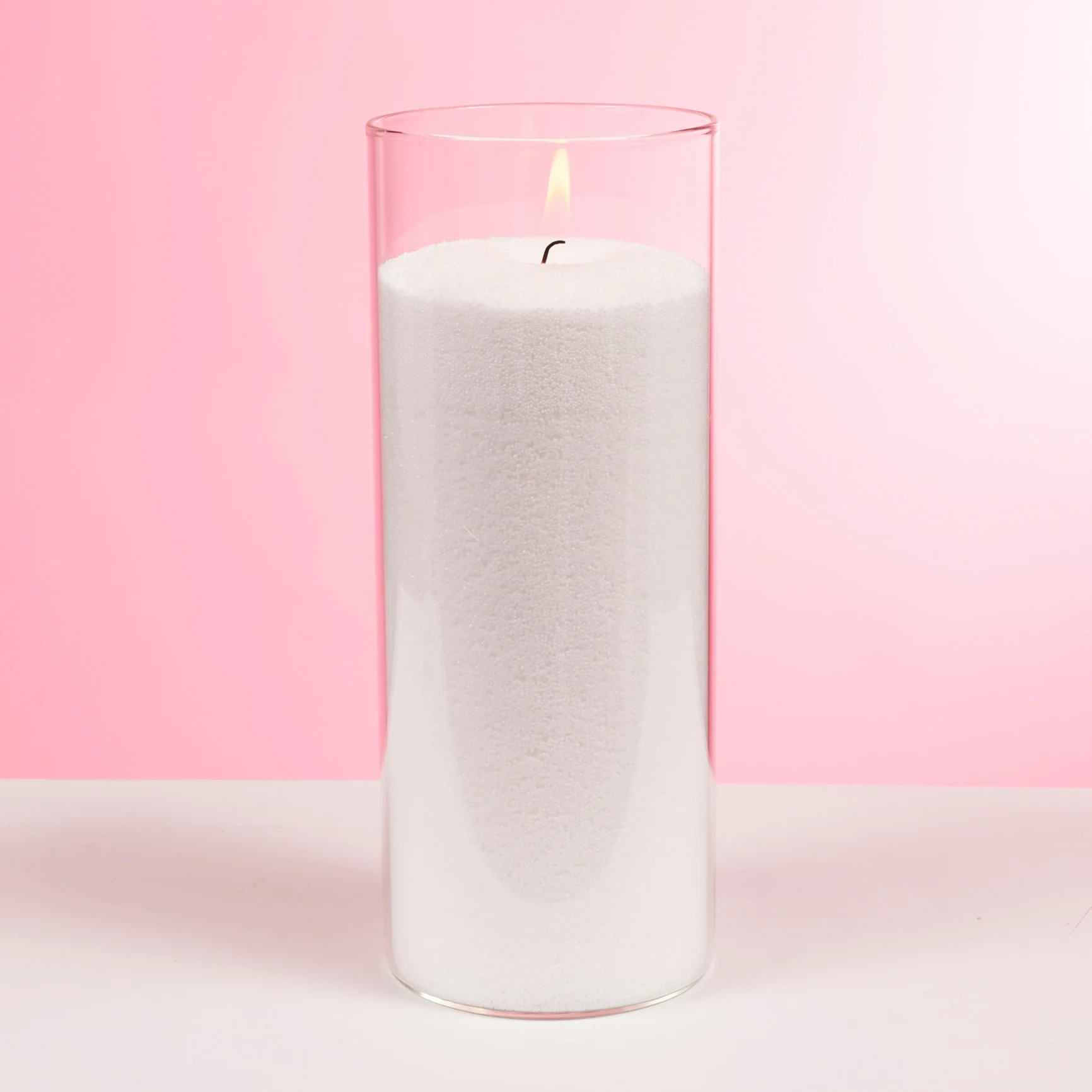 Glass Cylinder Vase (8x20cm) - Image 3