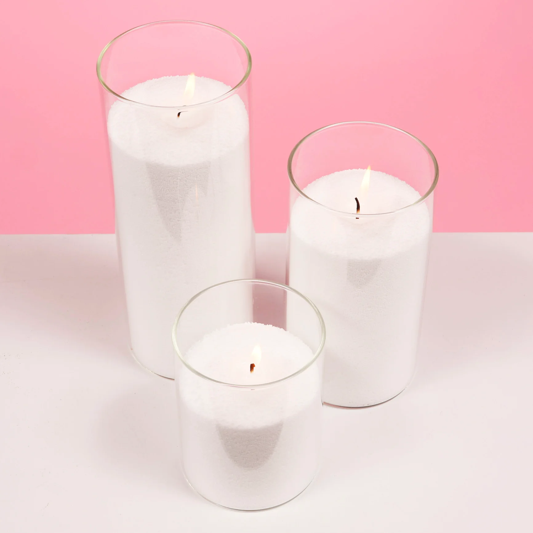 Glass Cylinder Vase (8x20cm) - Image 8