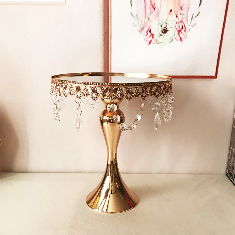 CLEARANCE Cake Stand Set - Vintage Bead - Rose Gold (3pc) - Image 6