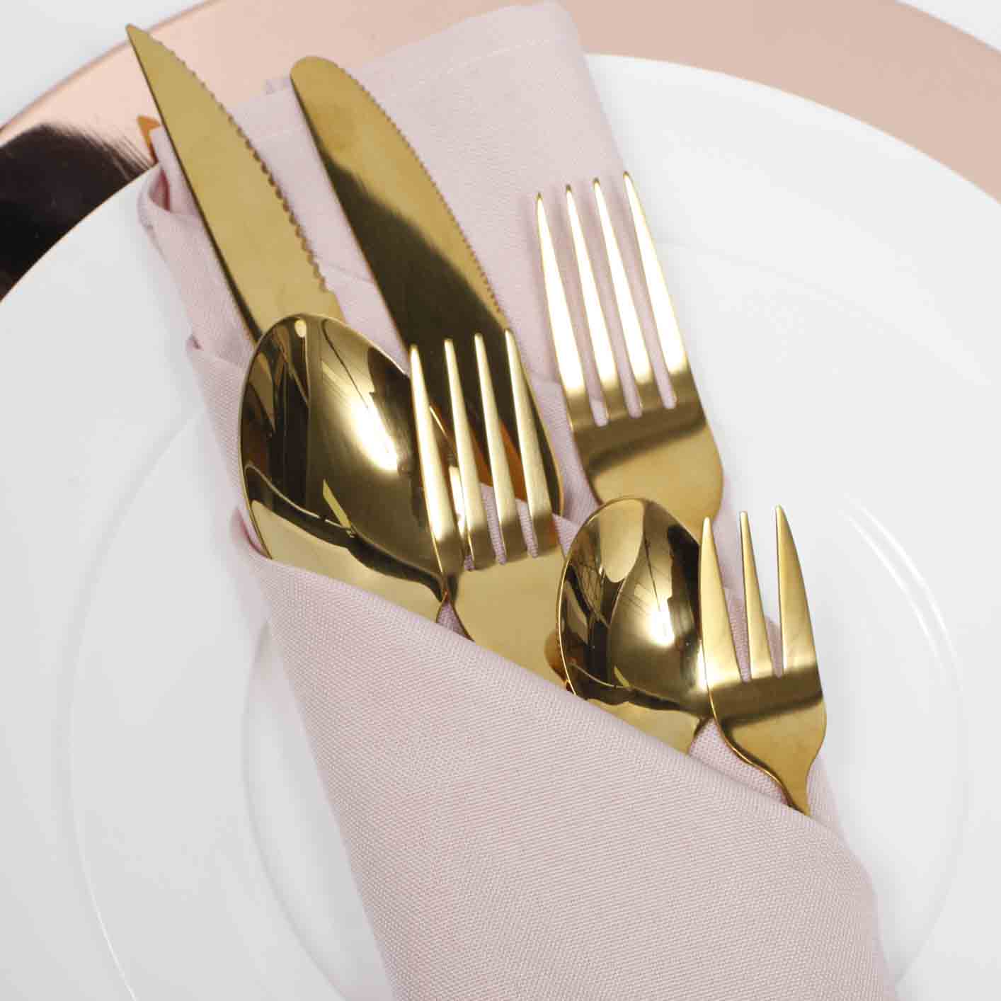 Cutlery Set - Gold (7pc) - Image 5
