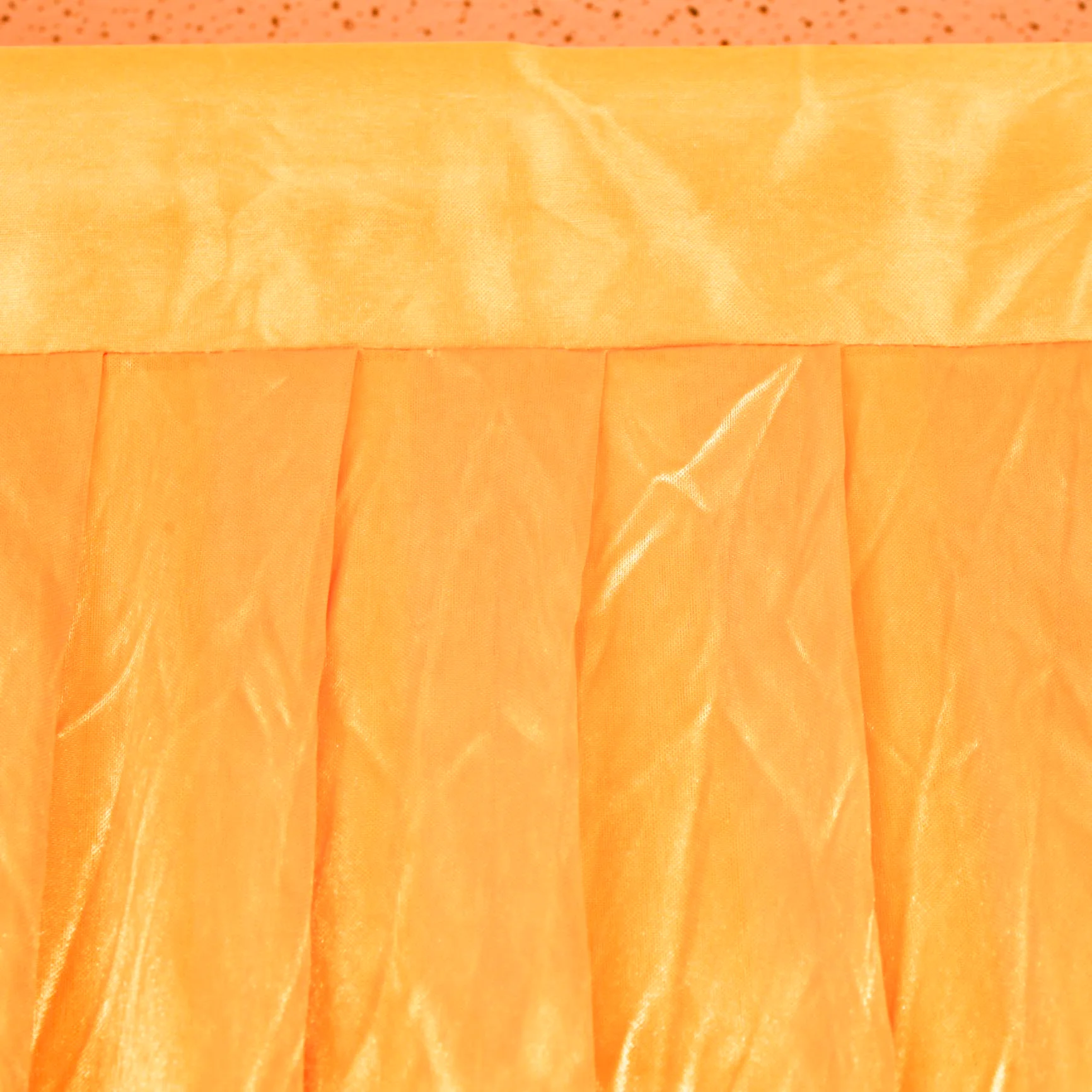 CLEARANCE Ice Silk Satin Backdrops - No Swag - Gold (3x3m) - Image 3