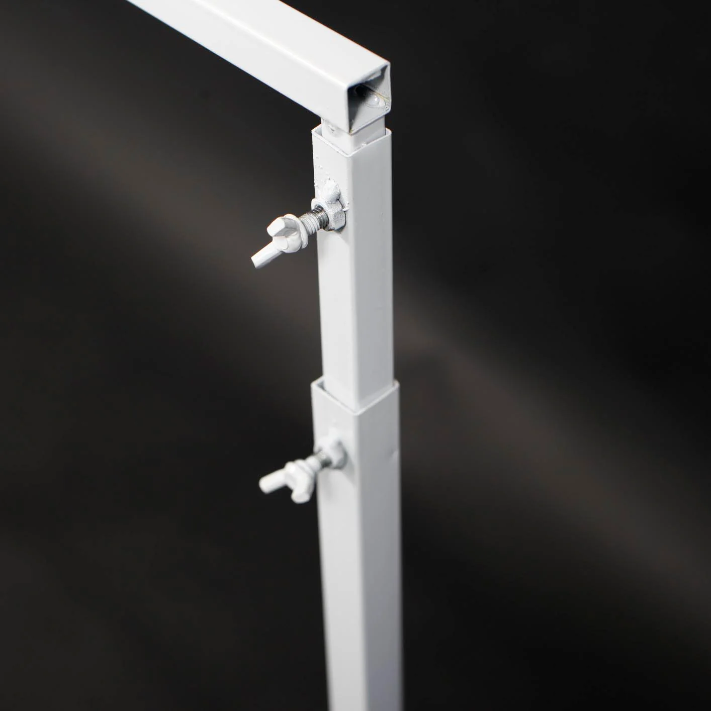 Height Adjustable Freestanding Sign / Frame - White (90cm x 150cm) - Image 5