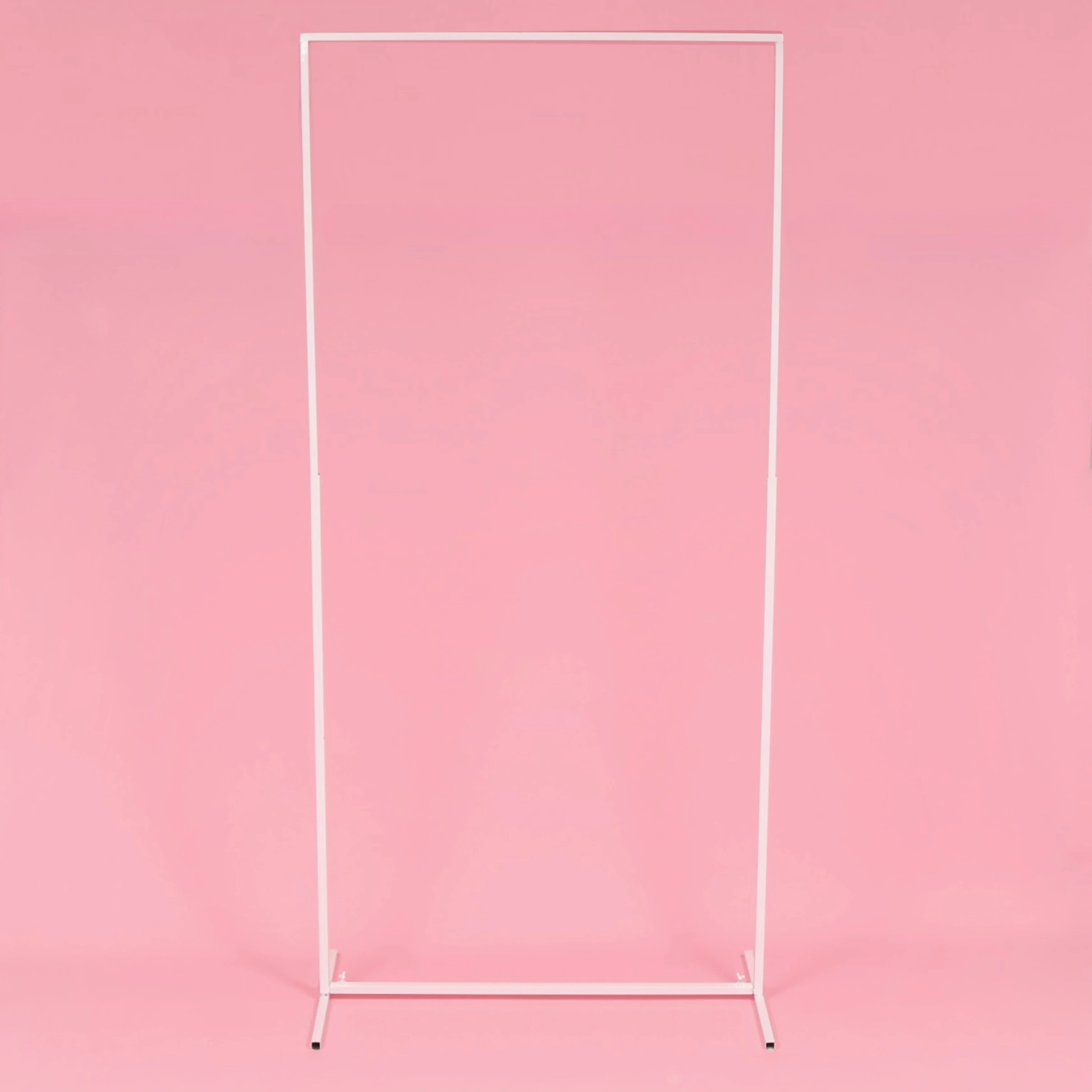 Height Adjustable Freestanding Sign / Frame - White (1x2.3m)