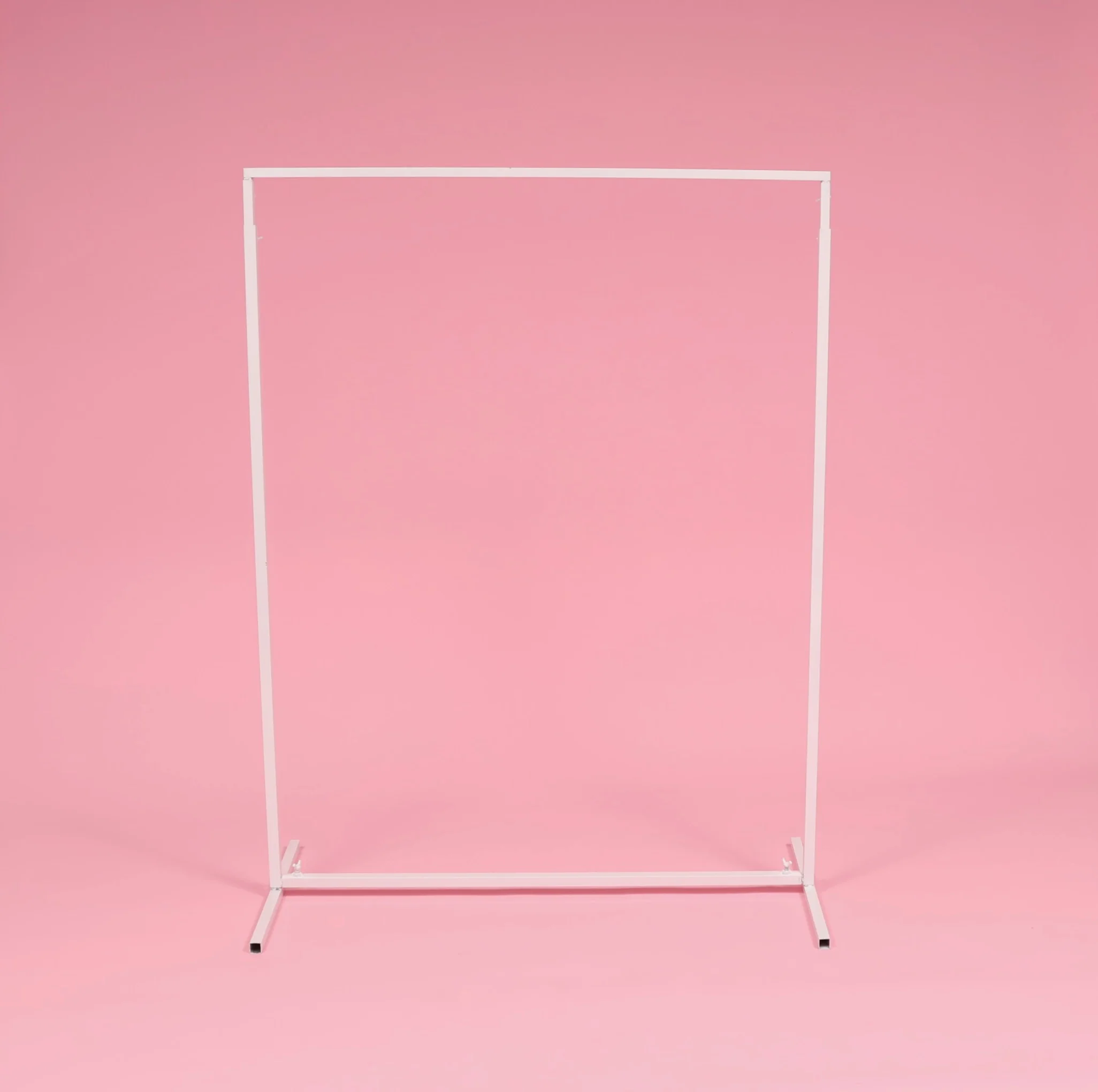 Height Adjustable Freestanding Sign / Frame - White (1x2.3m) - Image 6