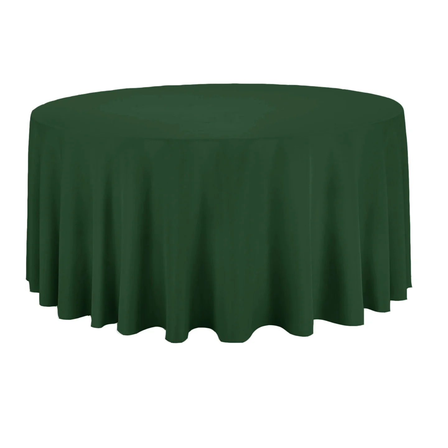 Round Tablecloth - Hunter Green (300cm)