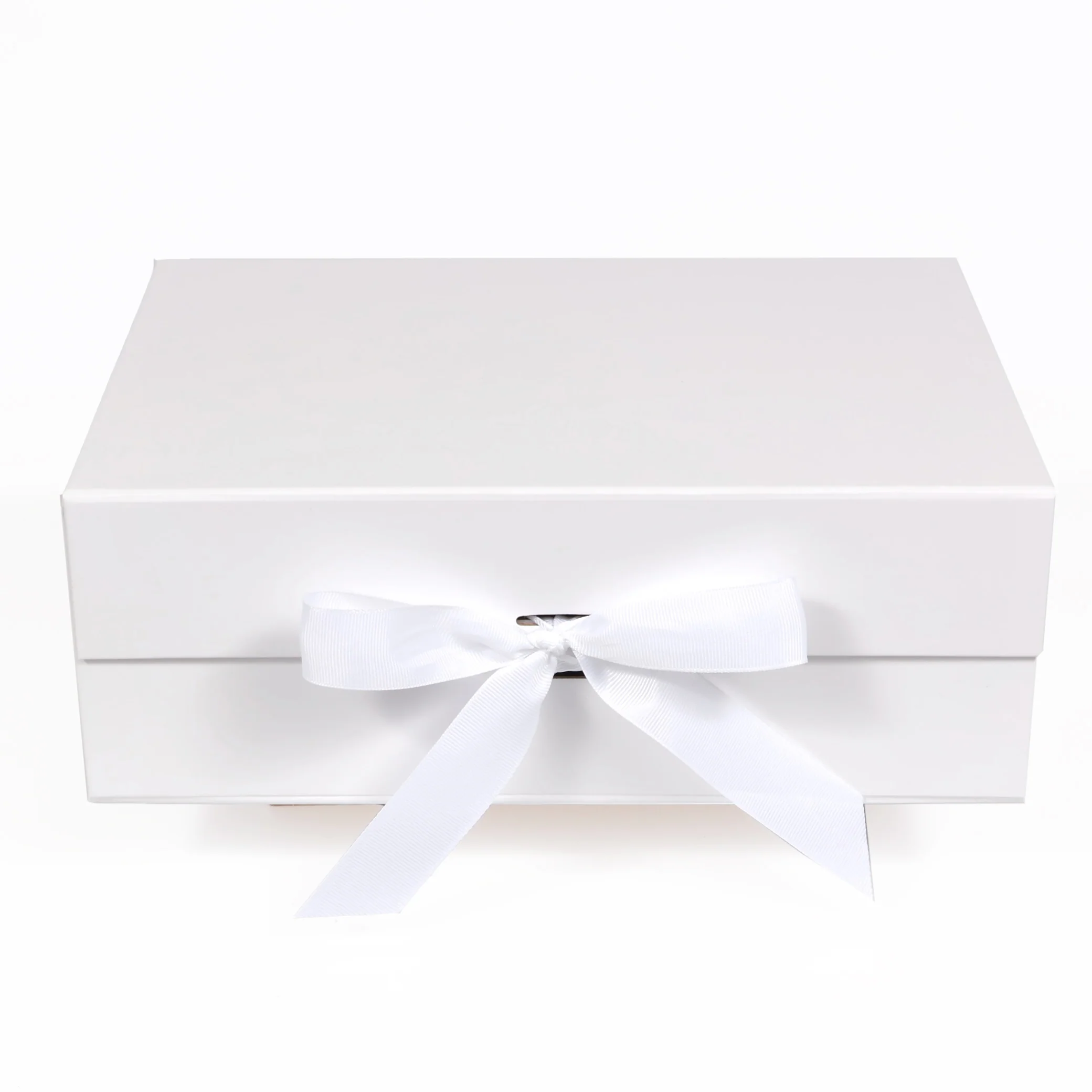 CLEARANCE Large Gift Box / Wedding Keepsake / Bridesmaid Proposal Box - White (29x22cm) - Image 4