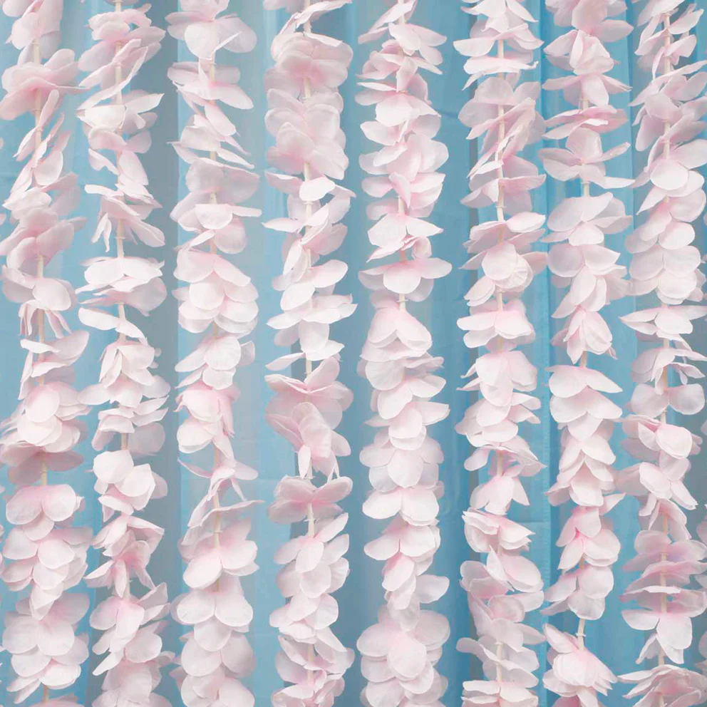 CLEARANCE Large Orchid Hanging Garland - Blush (2m)