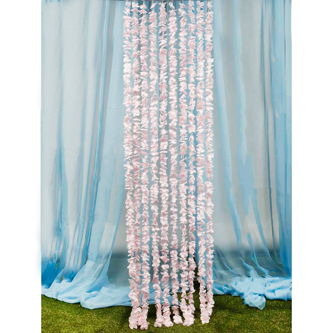 CLEARANCE Large Orchid Hanging Garland - Blush (2m) - Image 2