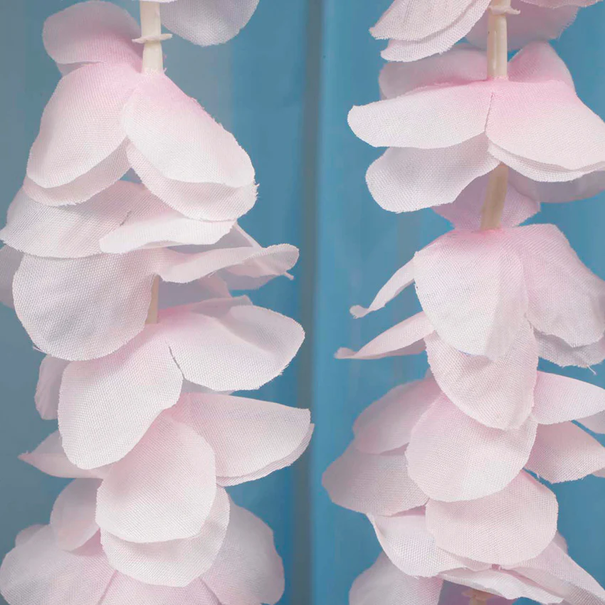 CLEARANCE Large Orchid Hanging Garland - Blush (2m) - Image 3