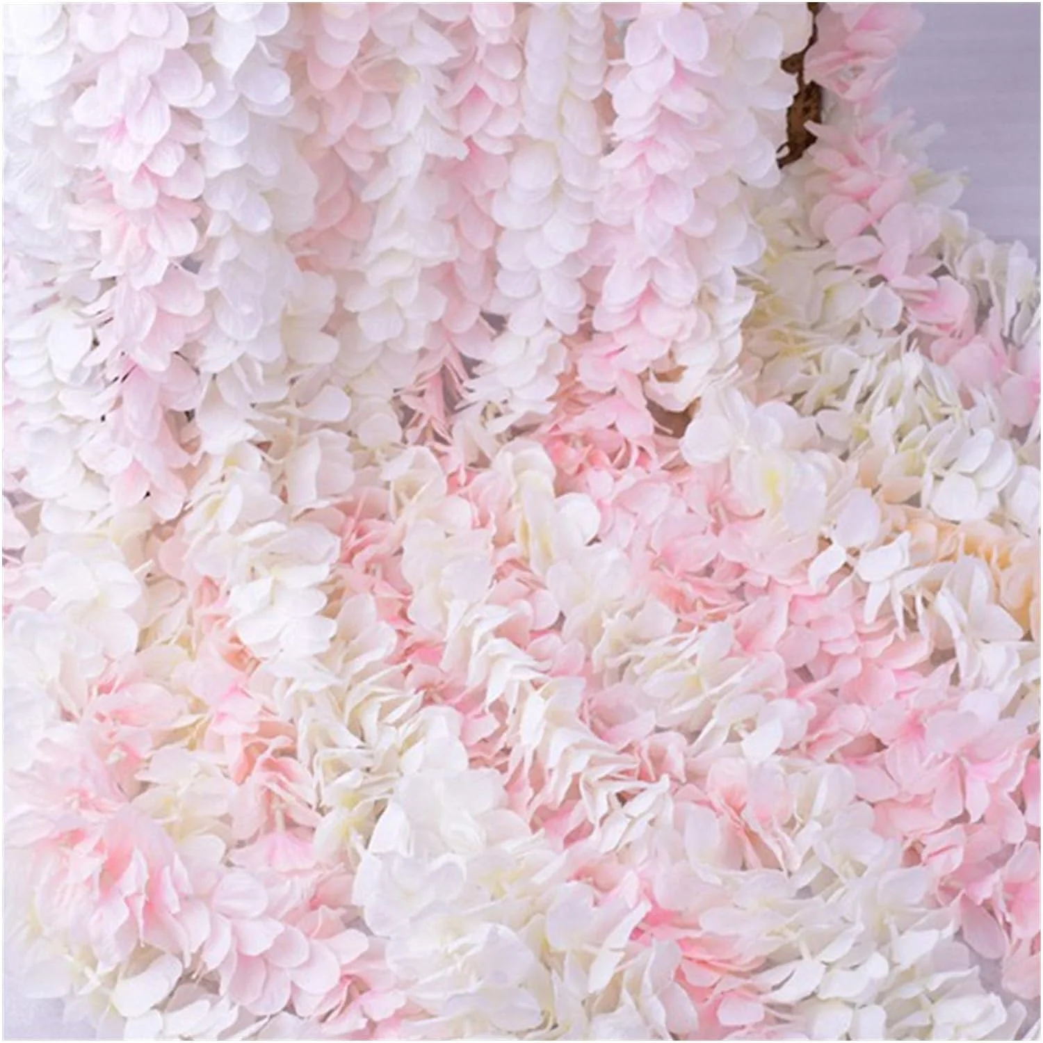 CLEARANCE Large Orchid Hanging Garland - Blush (2m) - Image 4