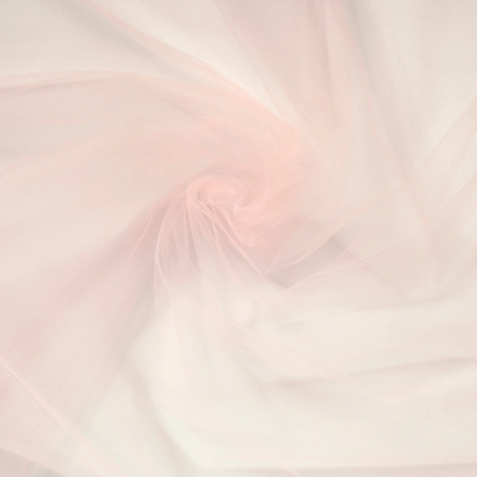 Large Soft Tulle Fabric Roll - Blush (1.6x36m) - Image 4