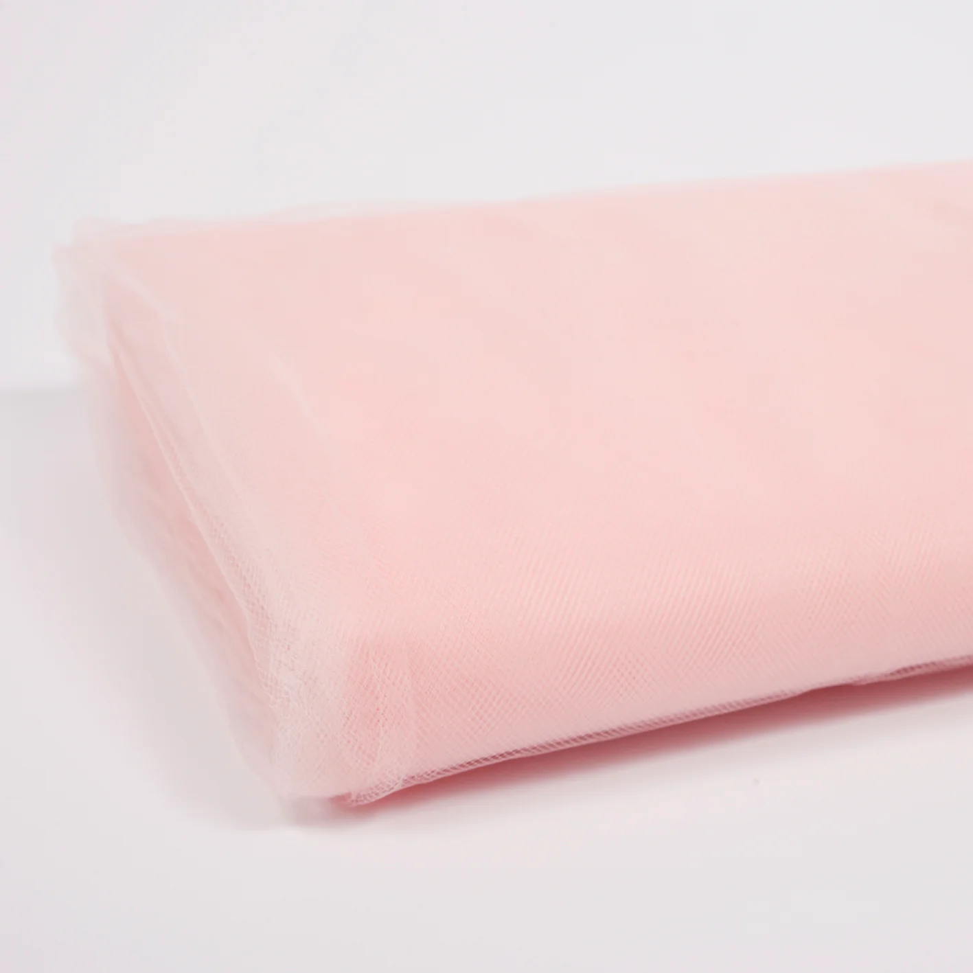 Large Soft Tulle Fabric Roll - Blush (1.6x36m) - Image 7