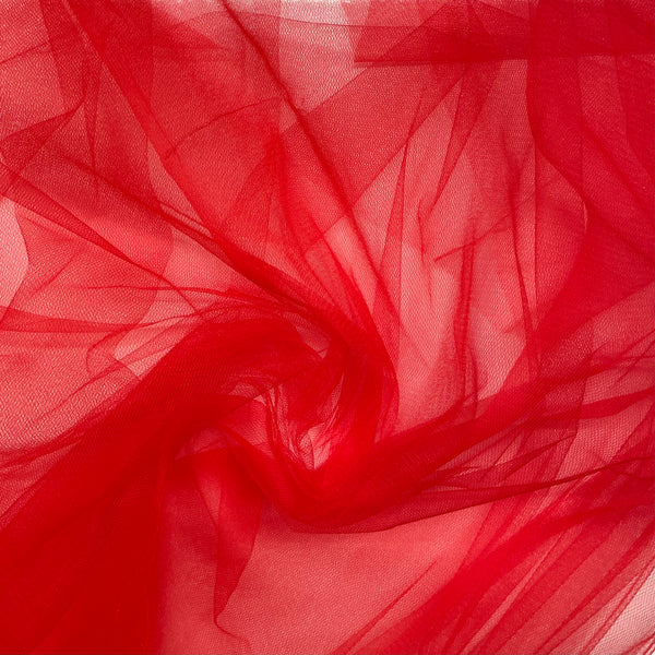 Large Soft Tulle Fabric Roll - Red (1.6x36m)