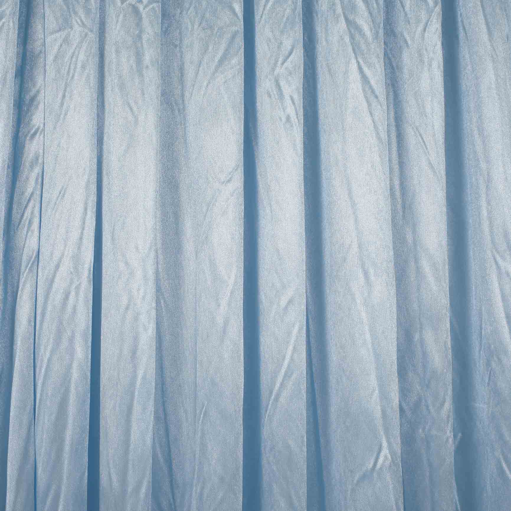 CLEARANCE Ice Silk Satin Backdrops - No Swag - Light Blue (3x3m) - Image 2