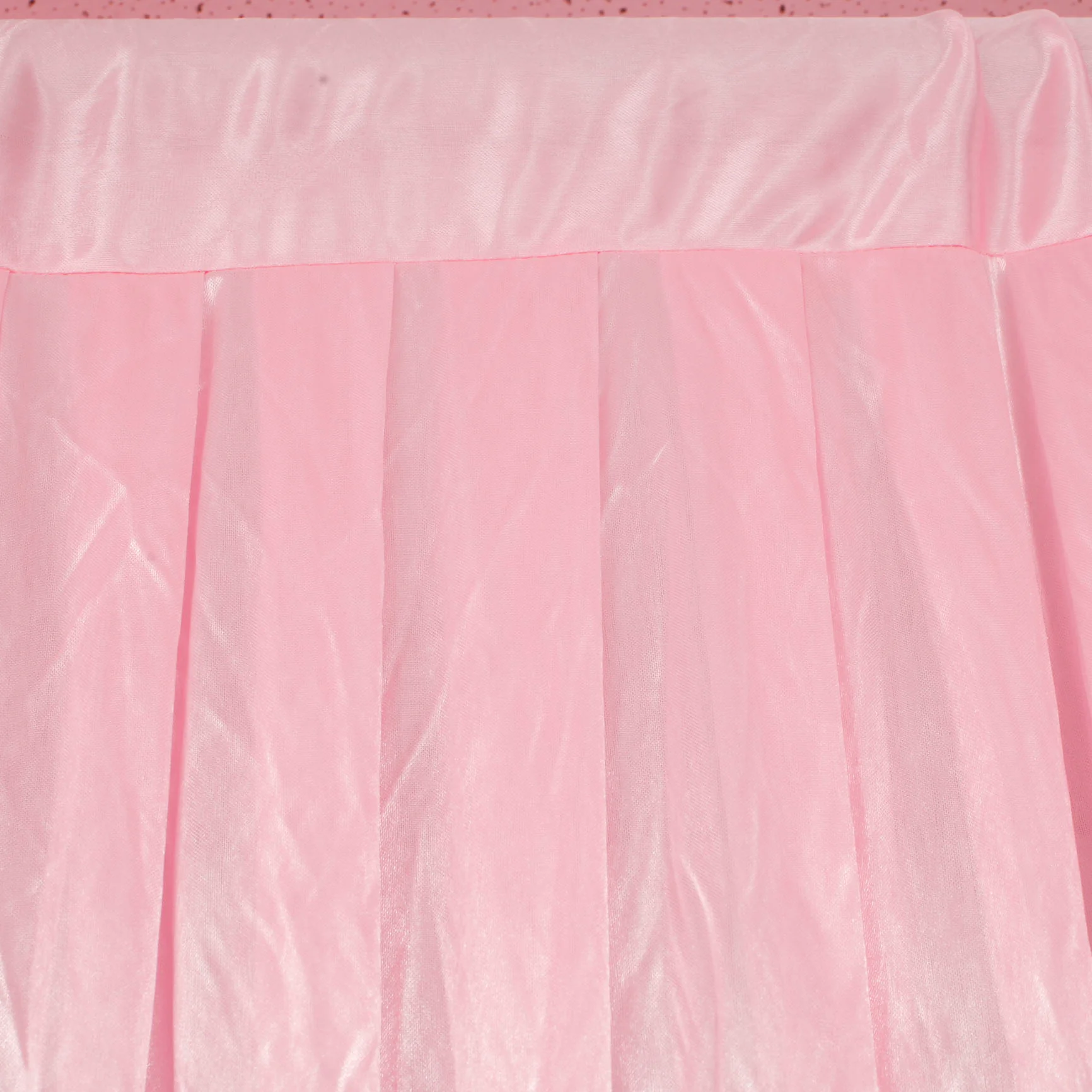 CLEARANCE Ice Silk Satin Backdrops - No Swag - Light Pink (3x3m) - Image 3