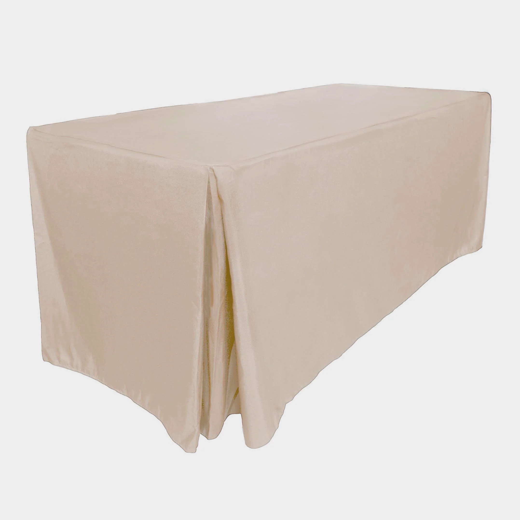 Fitted Tablecloth - Linen Colour (6ft)