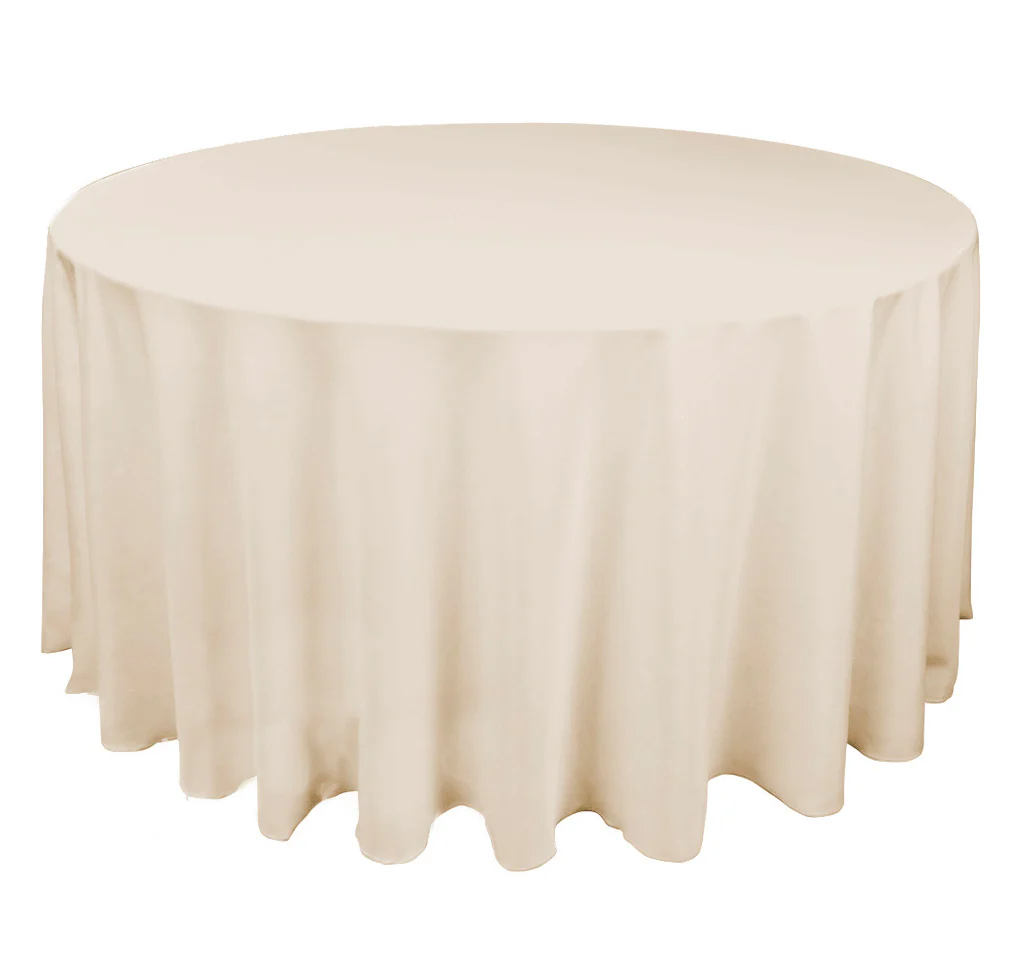 Round Tablecloth - Linen Colour (300cm)