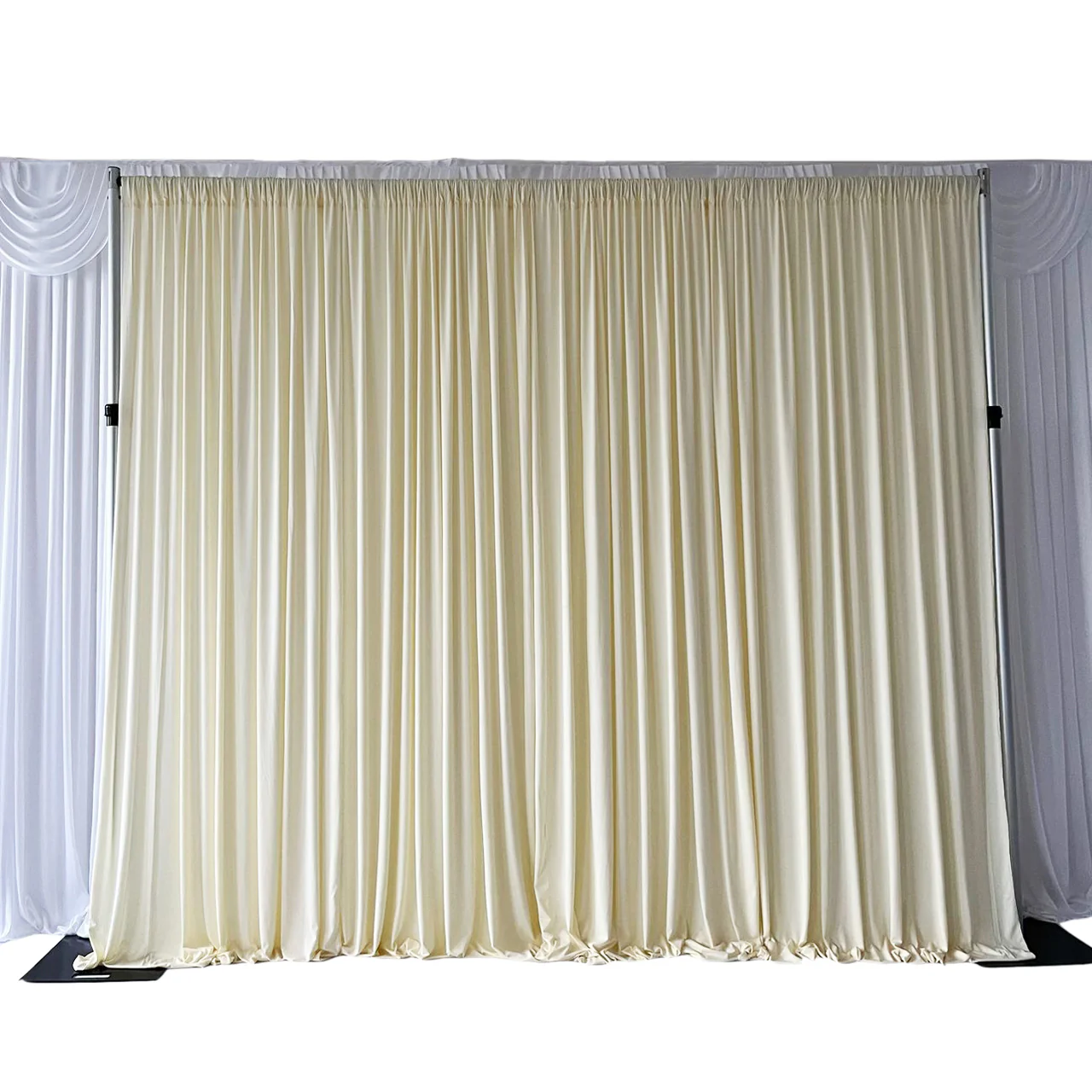 Lycra Backdrop Convertible Panels - Ivory (1.6x3m) - Image 6