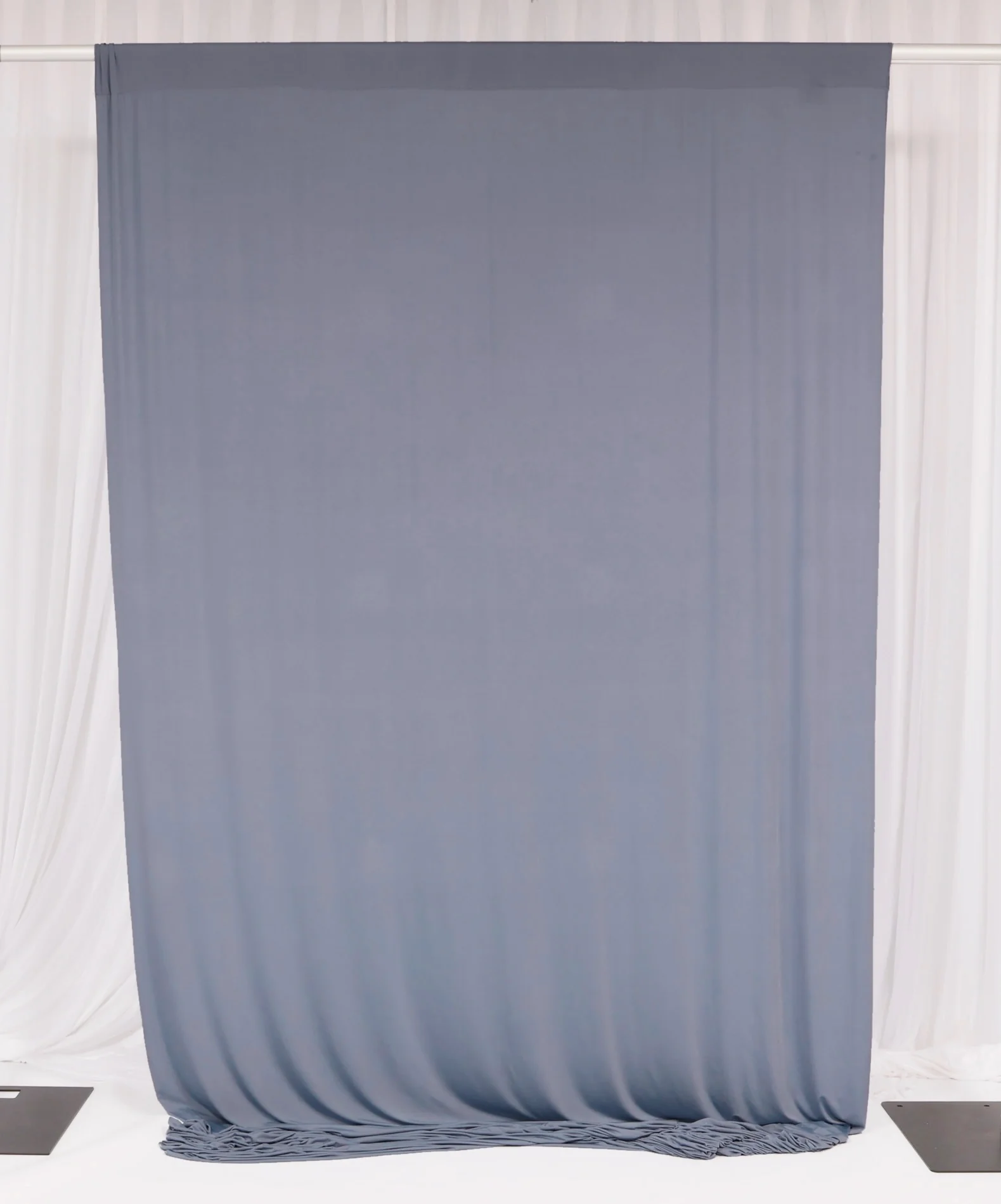 Lycra Backdrop Convertible Panels - Dusty Blue (1.6x3m) - Image 3