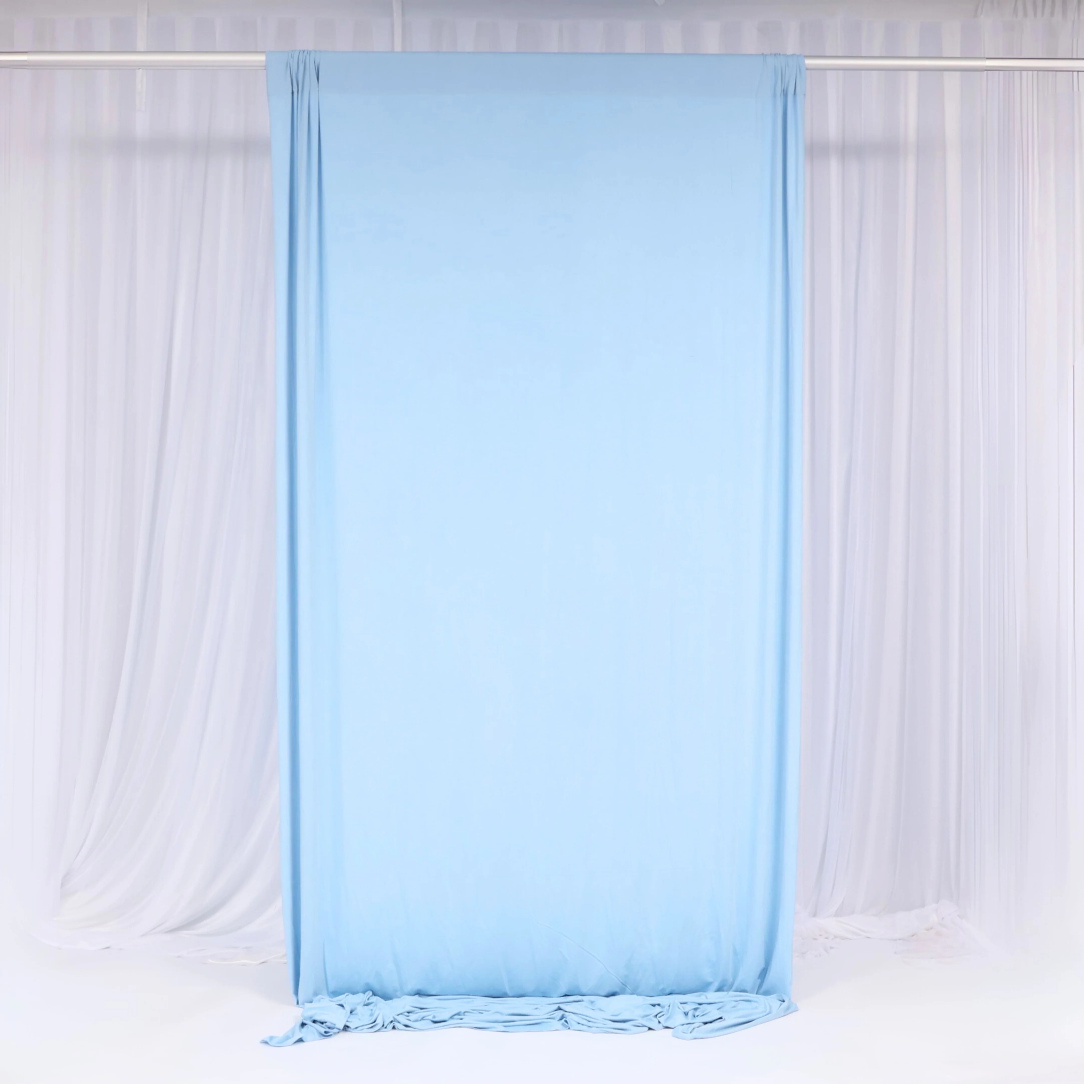 Lycra Backdrop Convertible Panels - Light Blue (1.6x3m) - Image 3