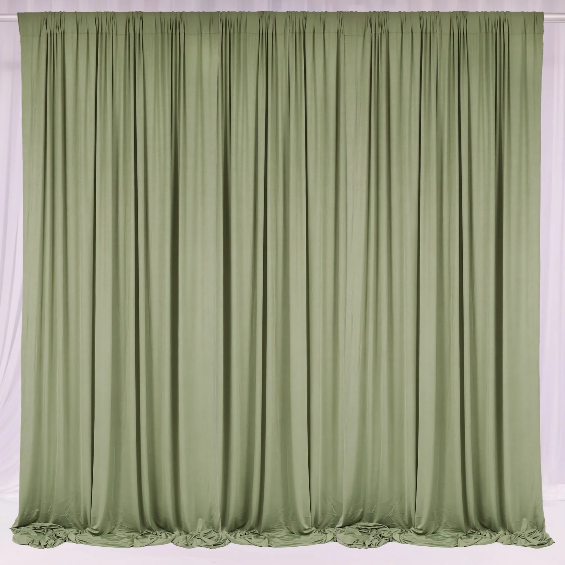 Lycra Backdrop Convertible Panels - Sage (1.6x3m) - Image 2