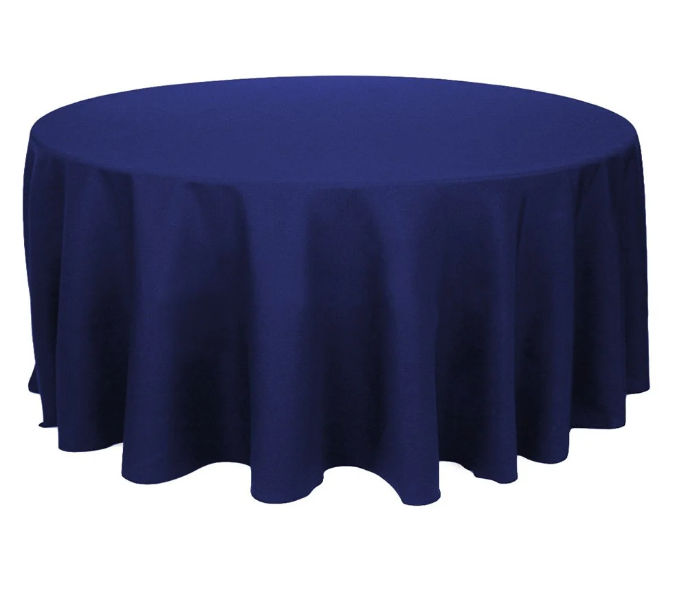 Round Tablecloth - Navy (220cm)