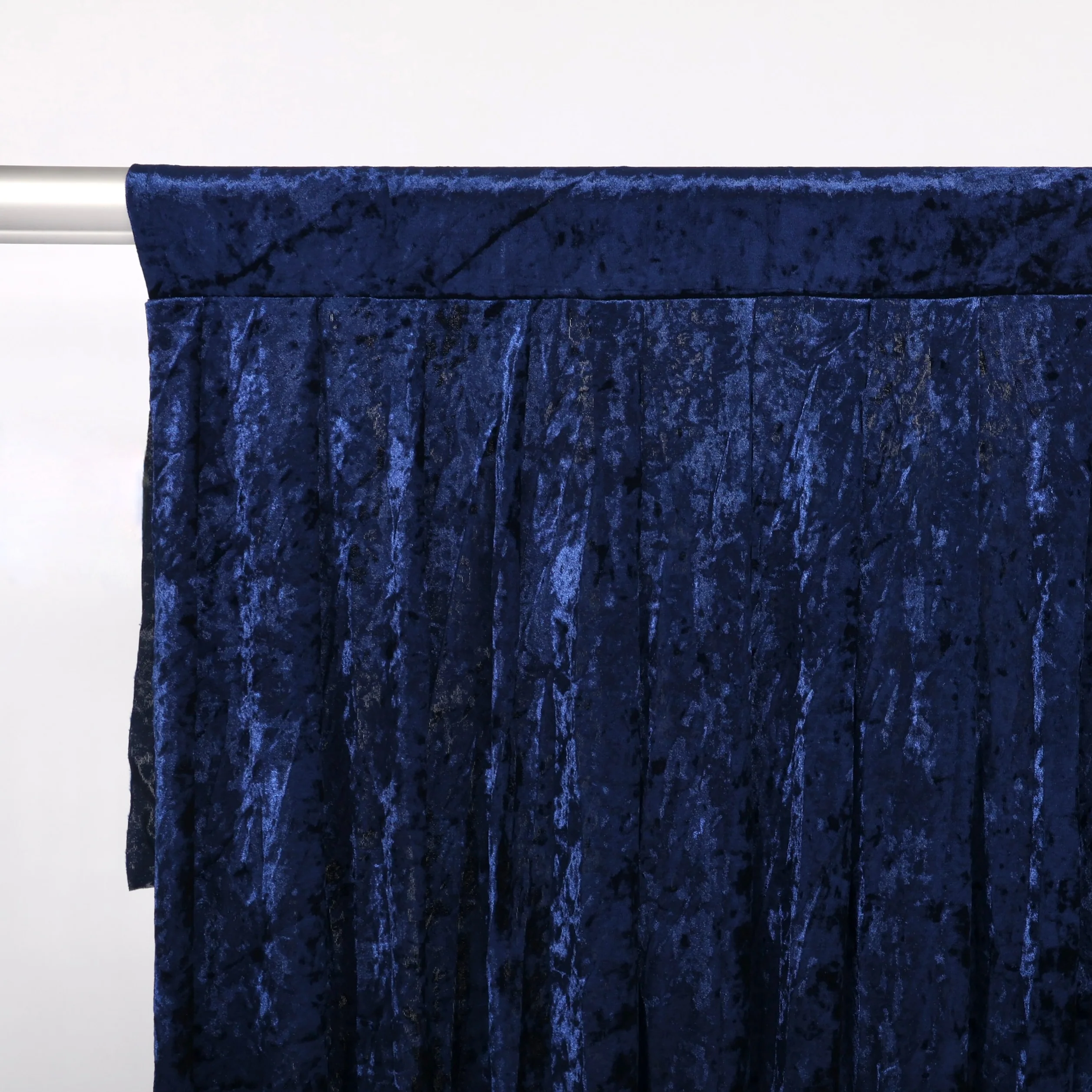 Velvet Backdrop Curtain - Navy (3x3m) - Image 4
