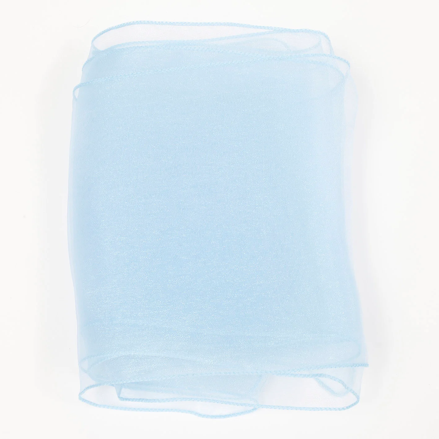 Organza Chair Sashes - Light Blue - Image 4