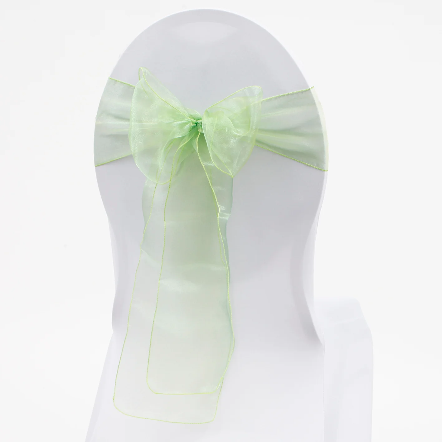 Organza Chair Sashes - Sage (Olive Green) - Image 2