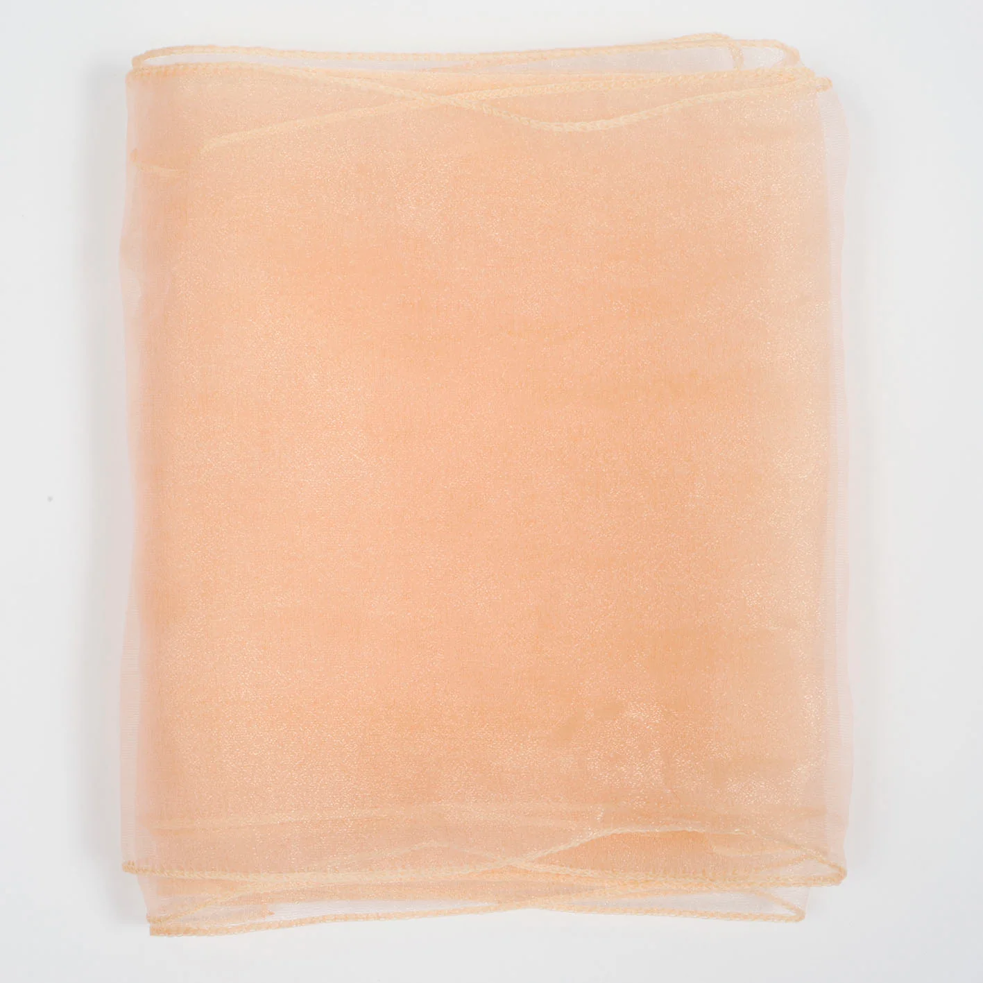 CLEARANCE Organza Chair Sashes - Peach - Image 4