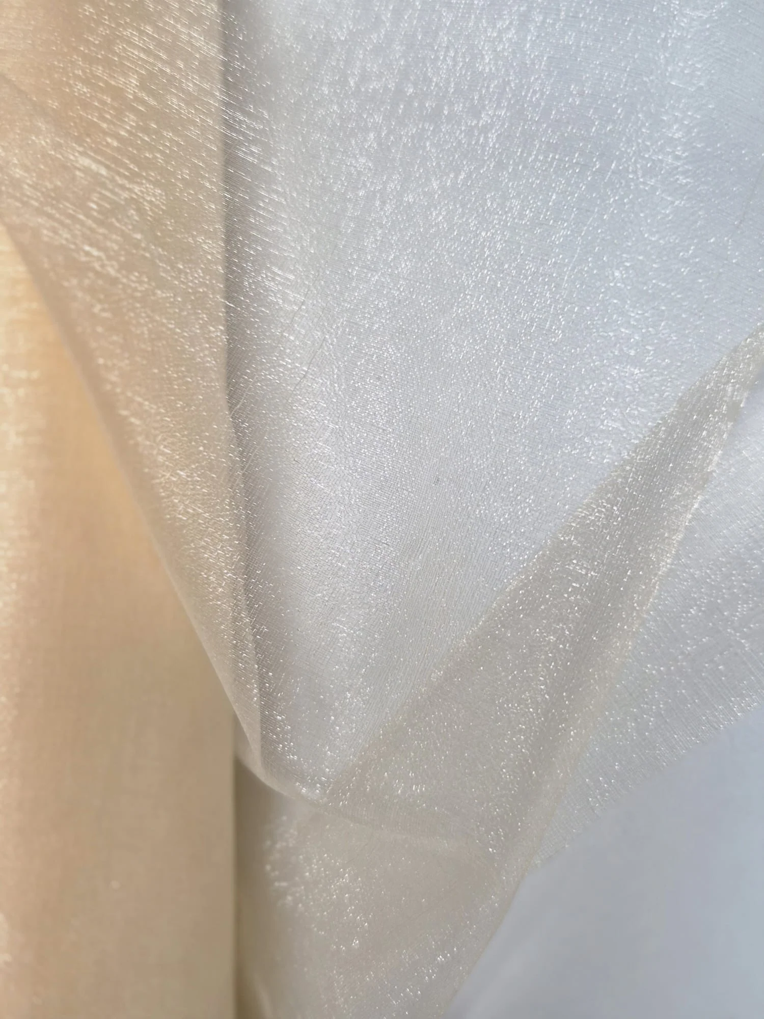 Organza Fabric Roll - Champagne (75cmx27m) - Image 3
