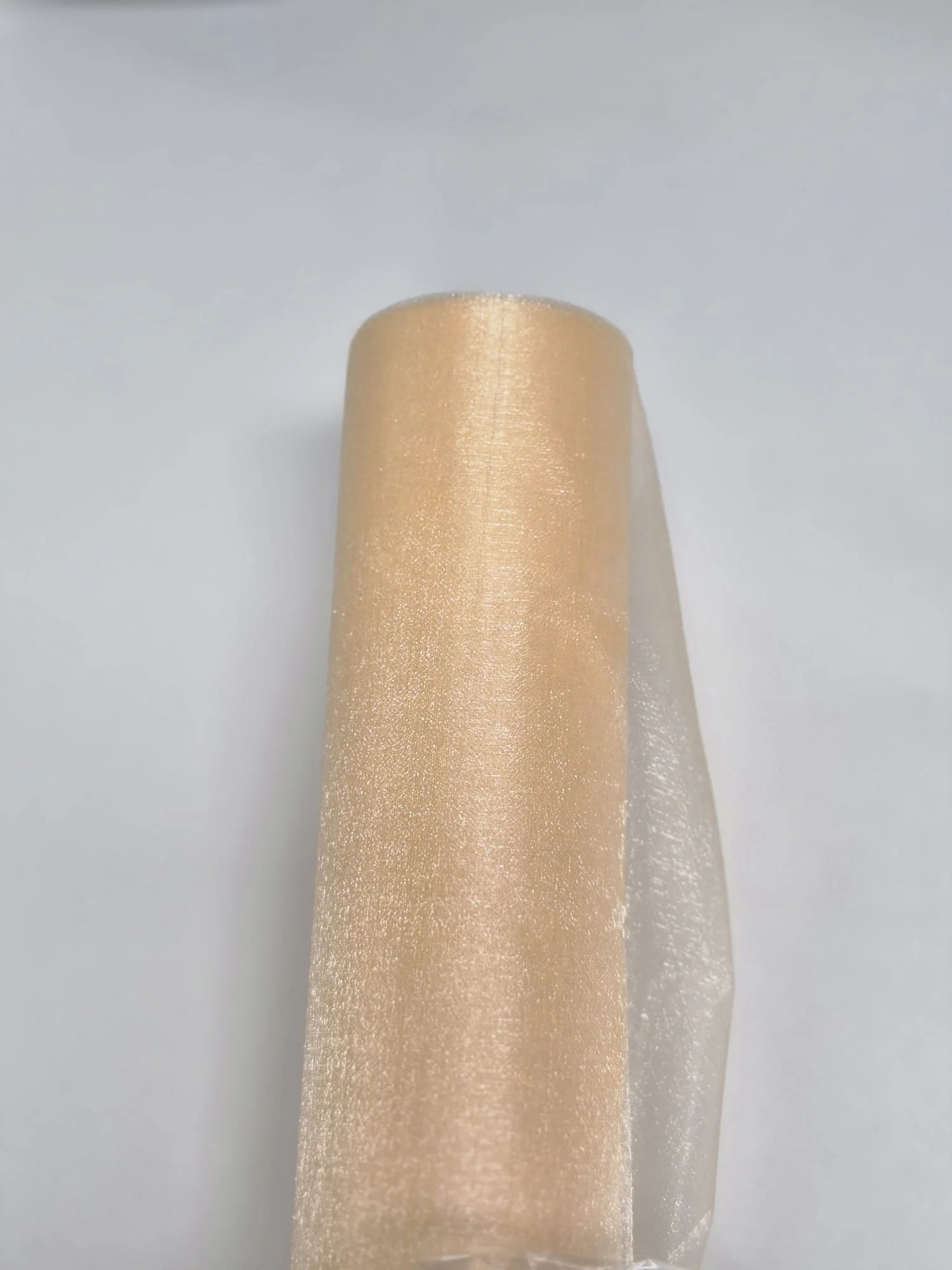 Organza Fabric Roll - Champagne (75cmx27m) - Image 4