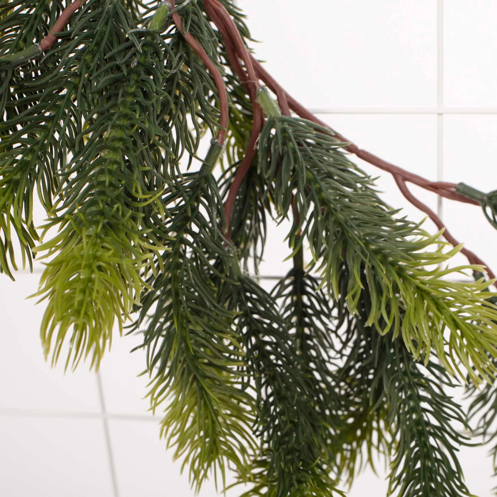 185cm Norfolk Pine Garland, Decor for Mantle, Fireplace, Table, Christmas Decorations Indoor Outdoor - Image 6