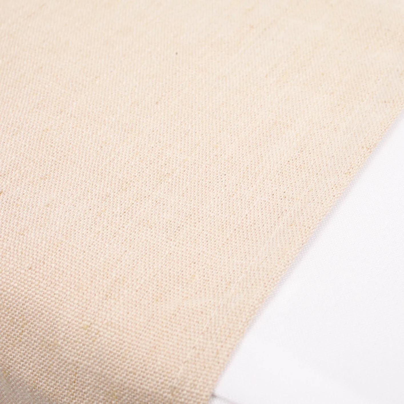 CLEARANCE Premium Linen Blend Table Runner - Beige / Natural Linen Colour (30x300cm) - Image 3