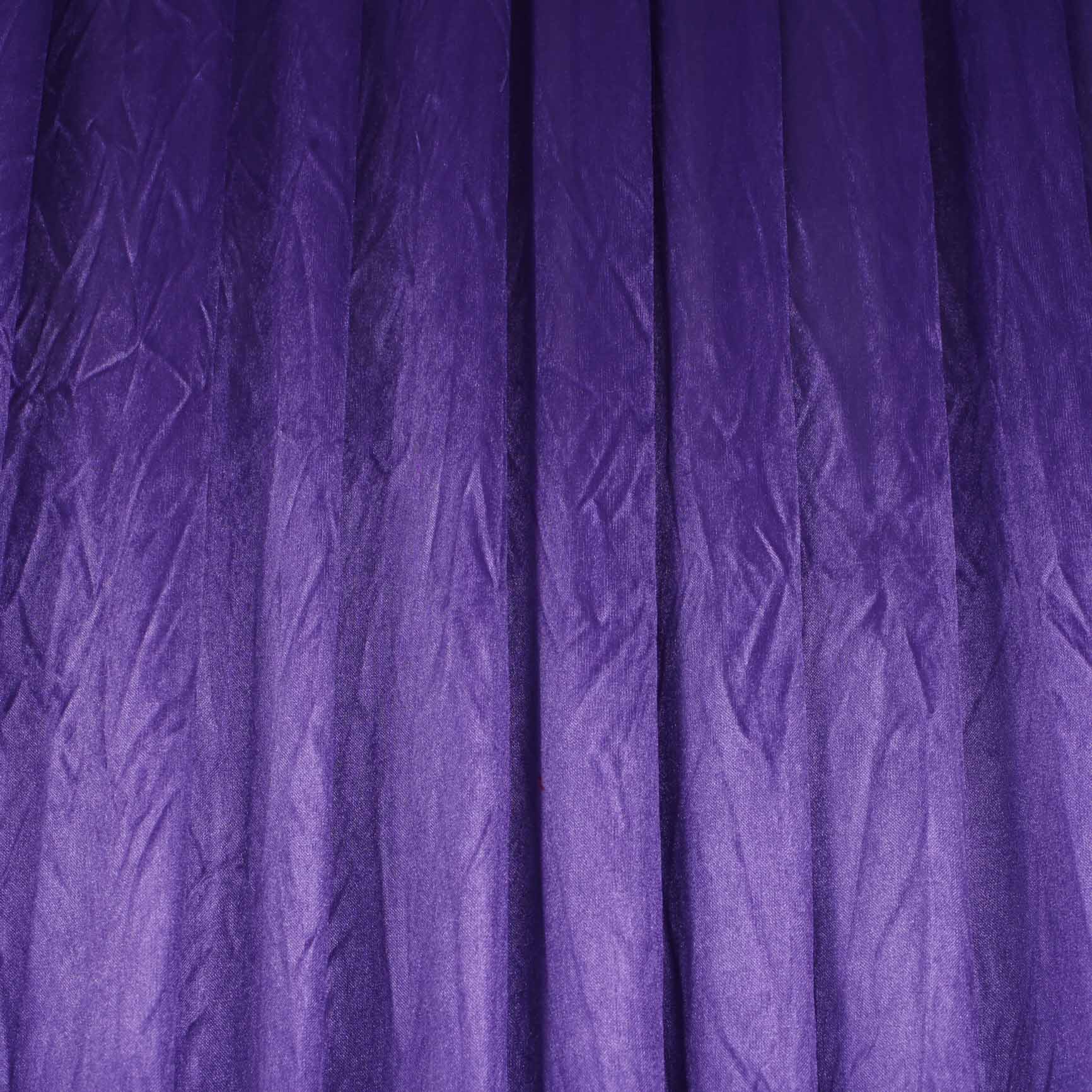 CLEARANCE Ice Silk Satin Backdrops - No Swag - Purple (3x3m) - Image 2