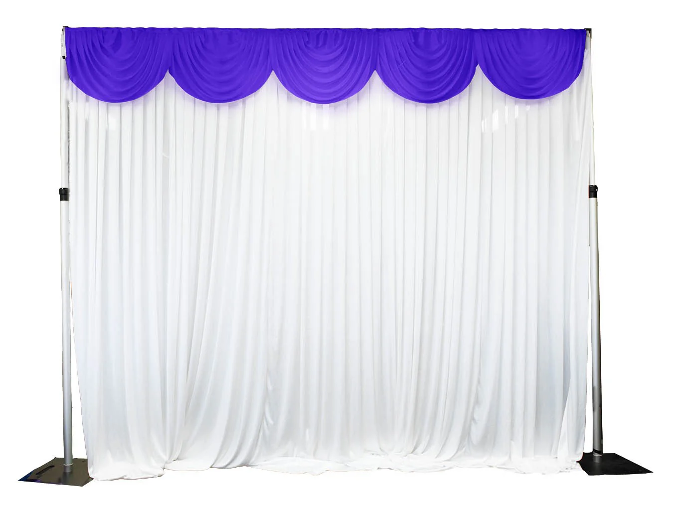 Ice Silk Satin Swag  - Purple (3m) - Image 3