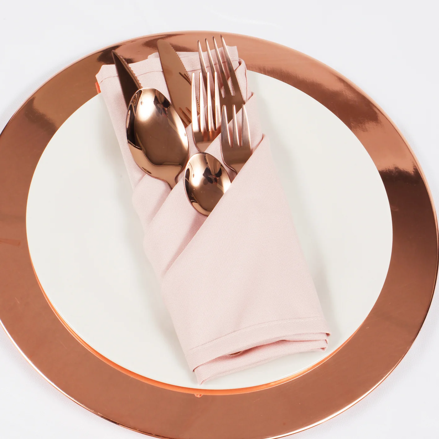 CLEARANCE Cutlery Set - Rose Gold (7pc) - Image 2