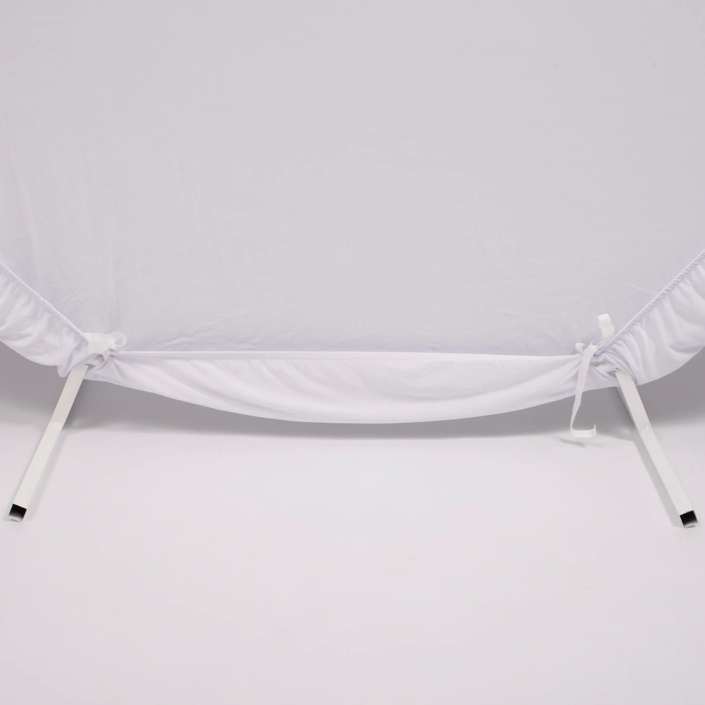 Round Lycra Frame Cover - White (2m) - Image 6