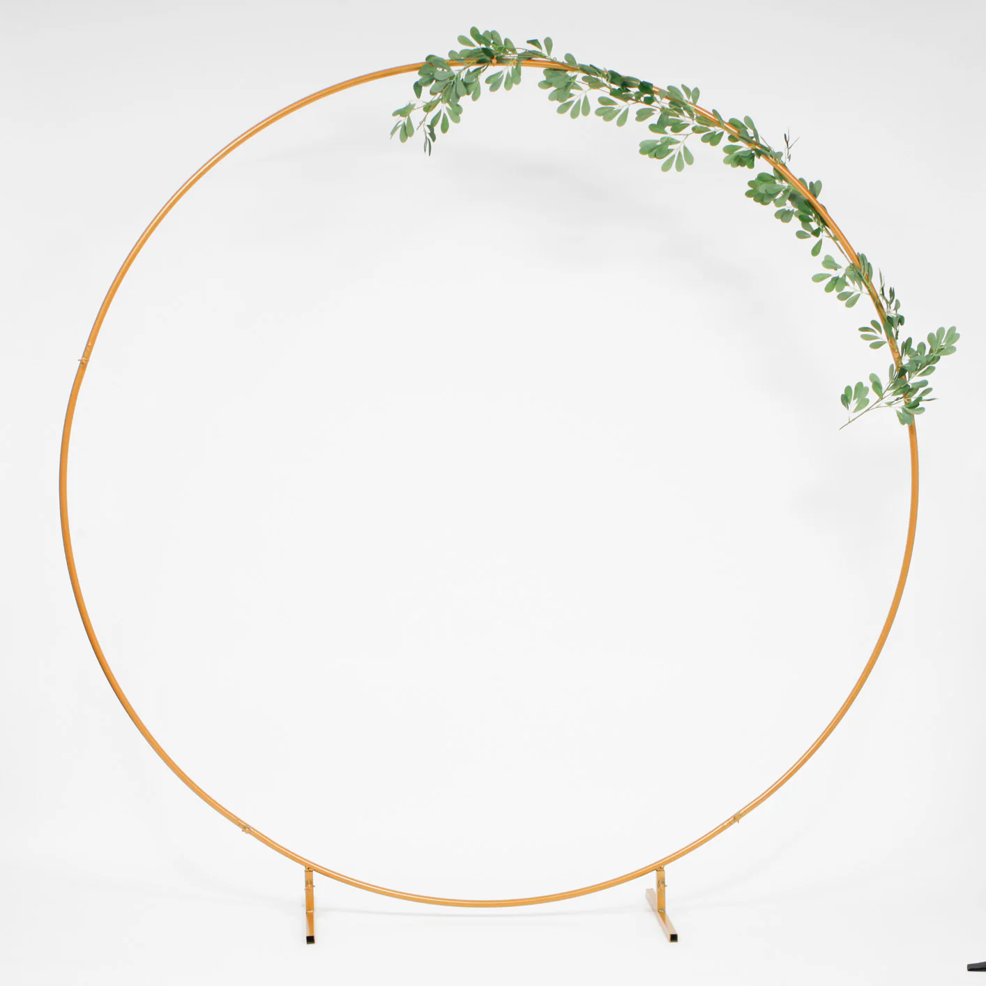 Round Wedding Arch / Flower Stand Frame - Gold (2m) - Image 5