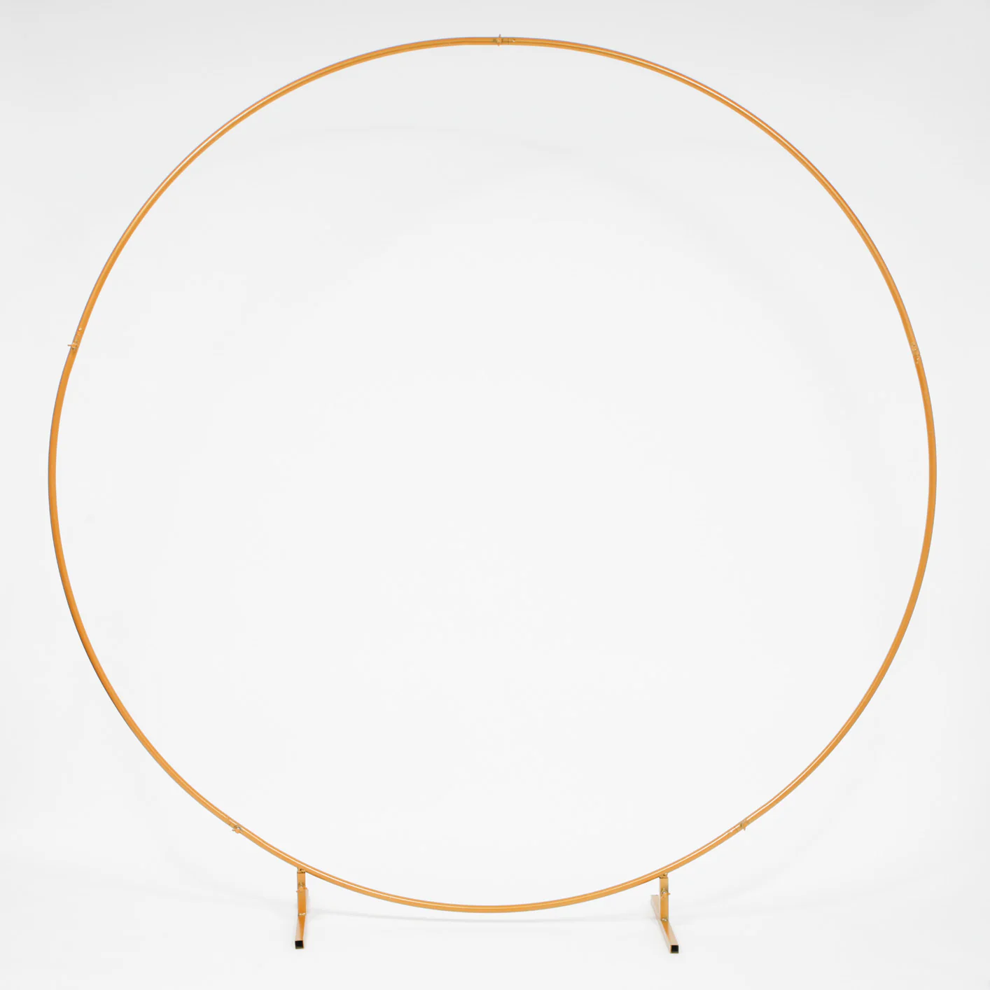 Round Wedding Arch / Flower Stand Frame - Gold (2m) - Image 6